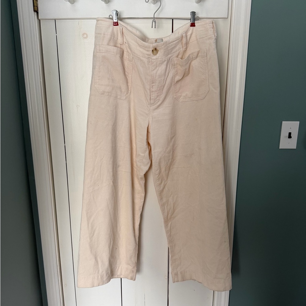 Anthropologie Maeve The Colette Pant Corduroy